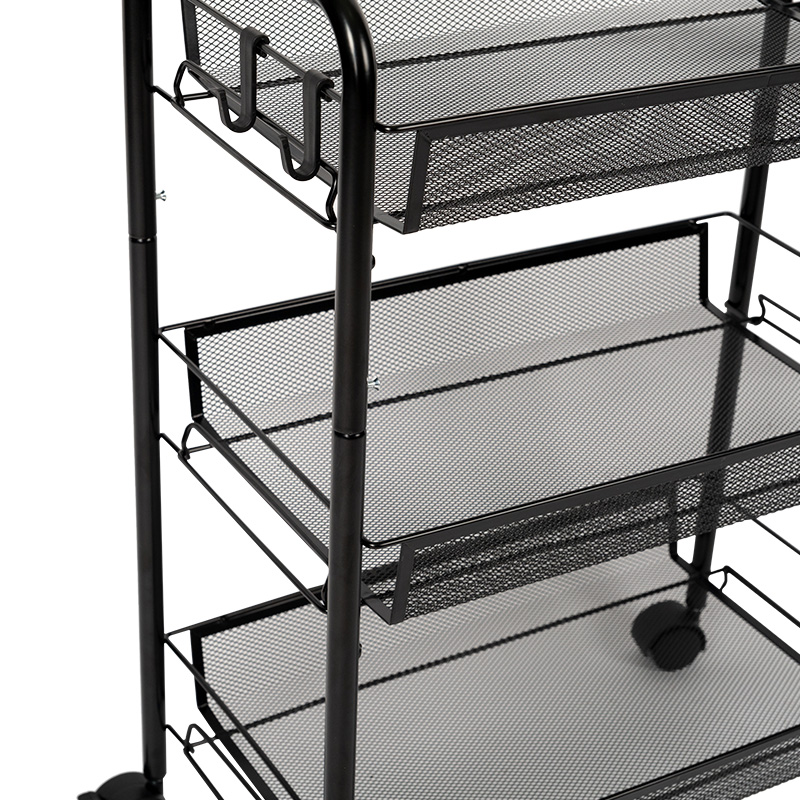 Amazon Hot Sell 3 Tier Shelving Storage Rack With Tube