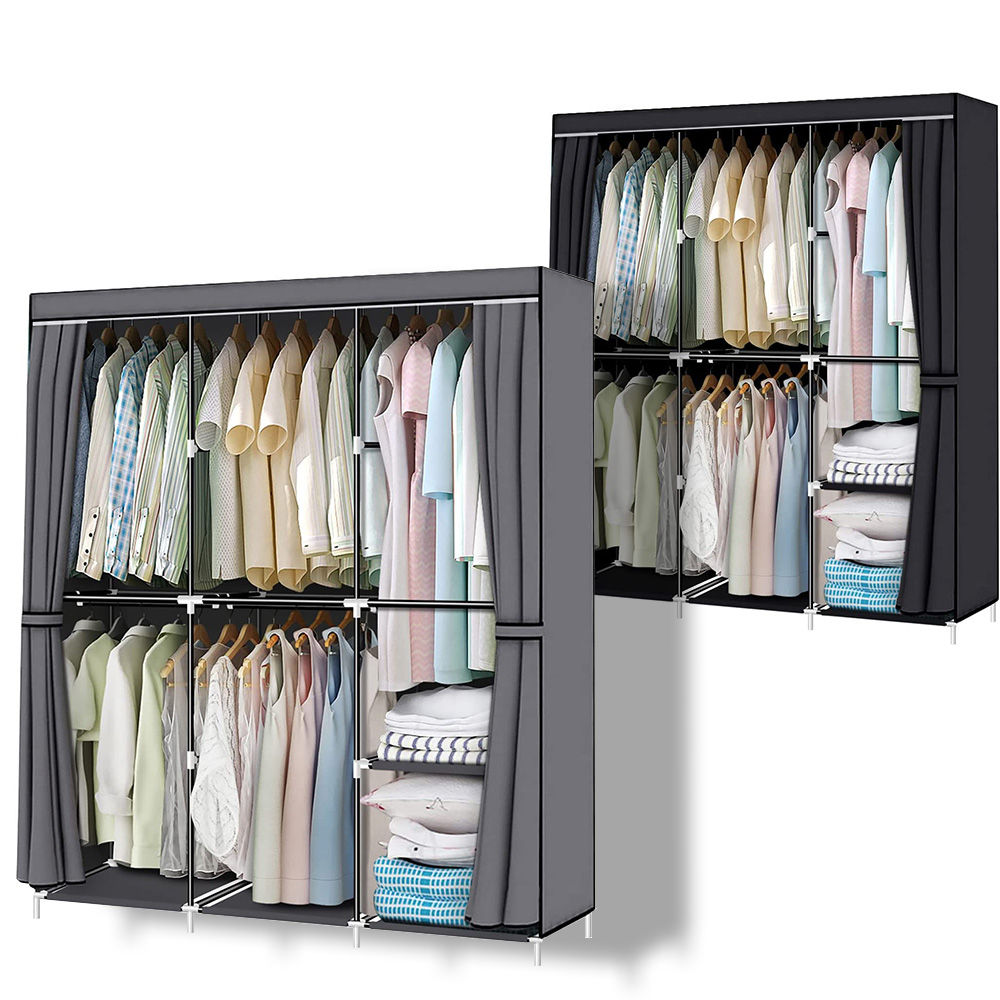 Multifunctional Portable Wardrobe Clothes Storage And Wholesale
