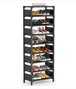 New Design 10 Tiers Stack-able Non-Woven Fabric Shoe Rack