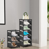 Large Shoe Tower 10 Tiers Metal Stackable Shoe Cabinet Manufacturer