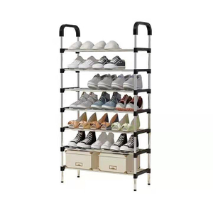 7 Tiers Simple Shoe Rack Shoe Tower Organizer Cabinet 