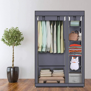 Amazon Hot Sell Non-Woven Fabric Wardrobe for Bedroom 